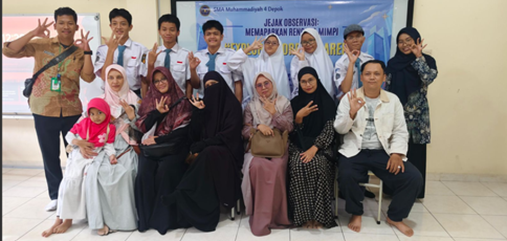 SMA Muhammadiyah 4 Depok Dorong Siswa Rancang Masa Depan Lewat “Exploring Dream Career and Major”