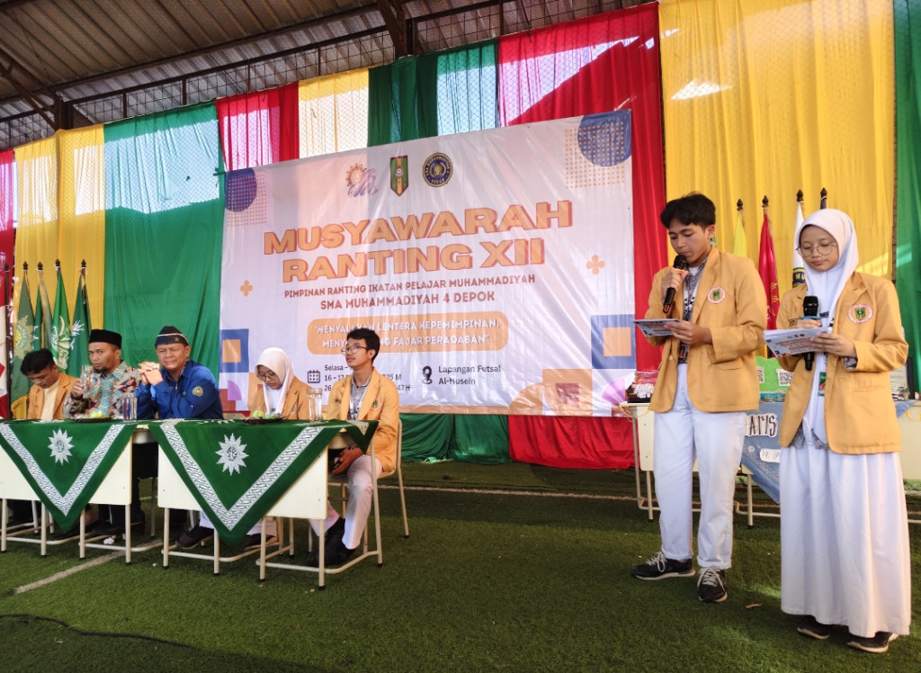 Musyran ke 12 IPM SMA Muhammadiyah 4 Depok digelar, pastikan Regenerasi Kader Pimpinan 