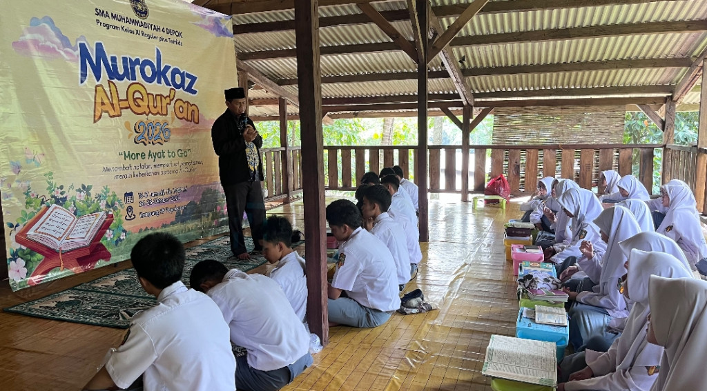 Perkuat Hafalan dan Karakter Qur’ani, SMA Muhammadiyah 4 Depok Gelar Halaqah Murokaz Al-Qur’an Selamat 3 hari